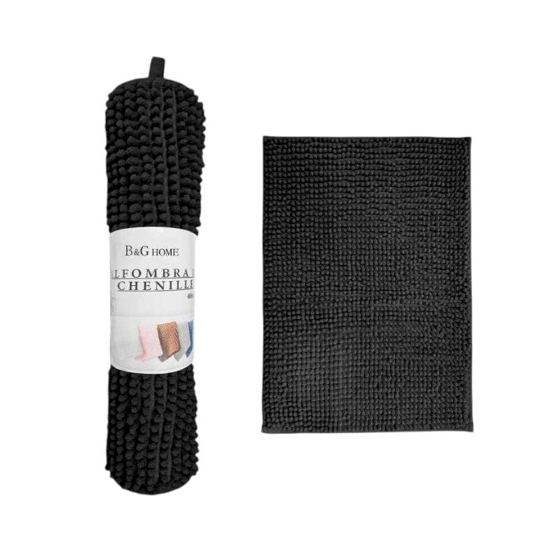 Πατάκι μπάνιου – M0829 – 6C – 50x80cm – Black – 20865
