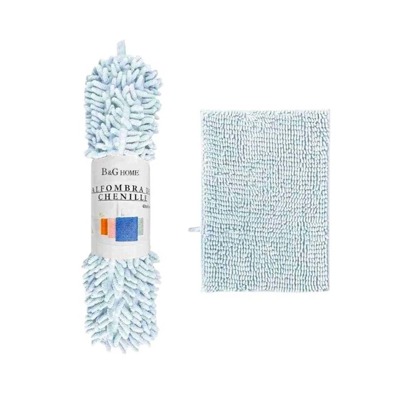 Πατάκι μπάνιου – M0842 – 40x60cm – Light Blue – 20870