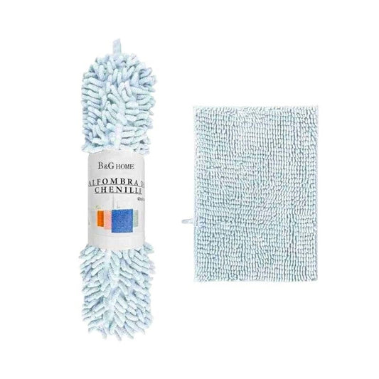 Πατάκι μπάνιου – M0842 – 40x60cm – Light Blue – 20870