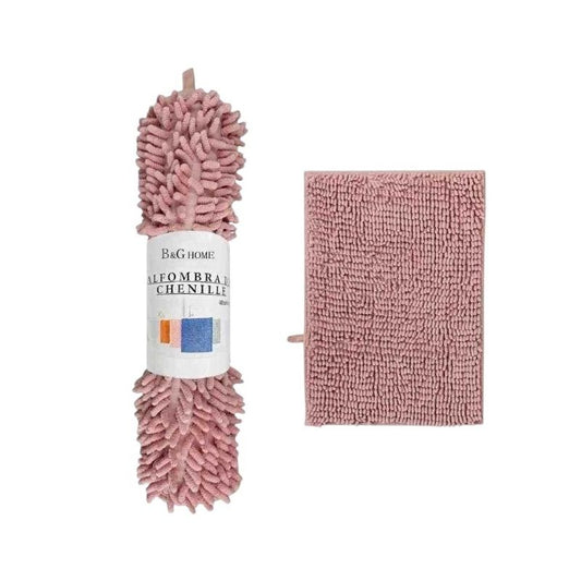 Πατάκι μπάνιου – M0826 – 50x80cm – Pink – 20879