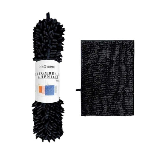 Πατάκι μπάνιου – 6C – Black – – 40x60cm – Black – 20873