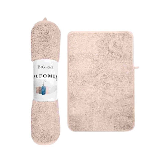 Πατάκι μπάνιου – M0839 – 40x60cm – Beige – 20960