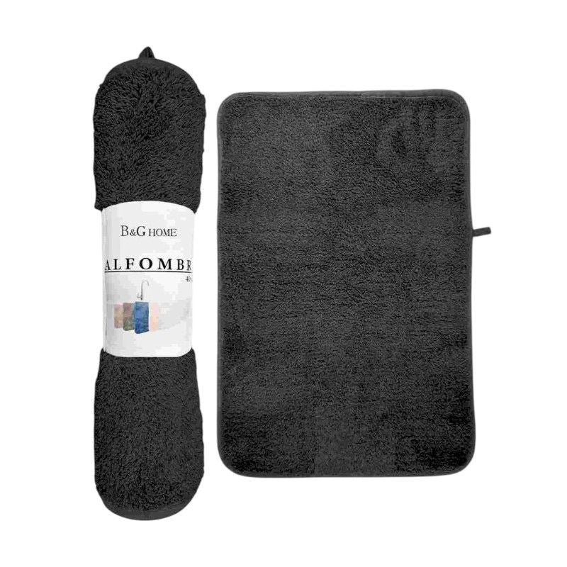 Πατάκι μπάνιου – M0831 – 40x60cm – Black – 20965