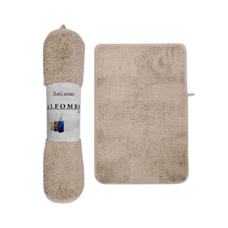 Πατάκι μπάνιου – M0832 – 40x60cm – Beige – 20967