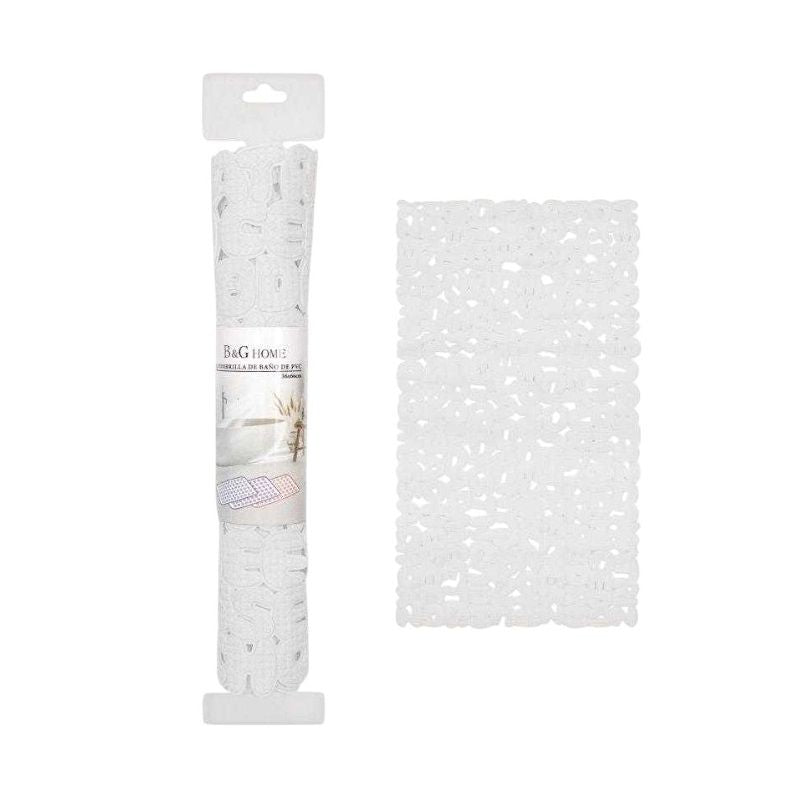 Αντιολισθητικό πατάκι μπάνιου – M0829 – 36x66cm – White – 21072