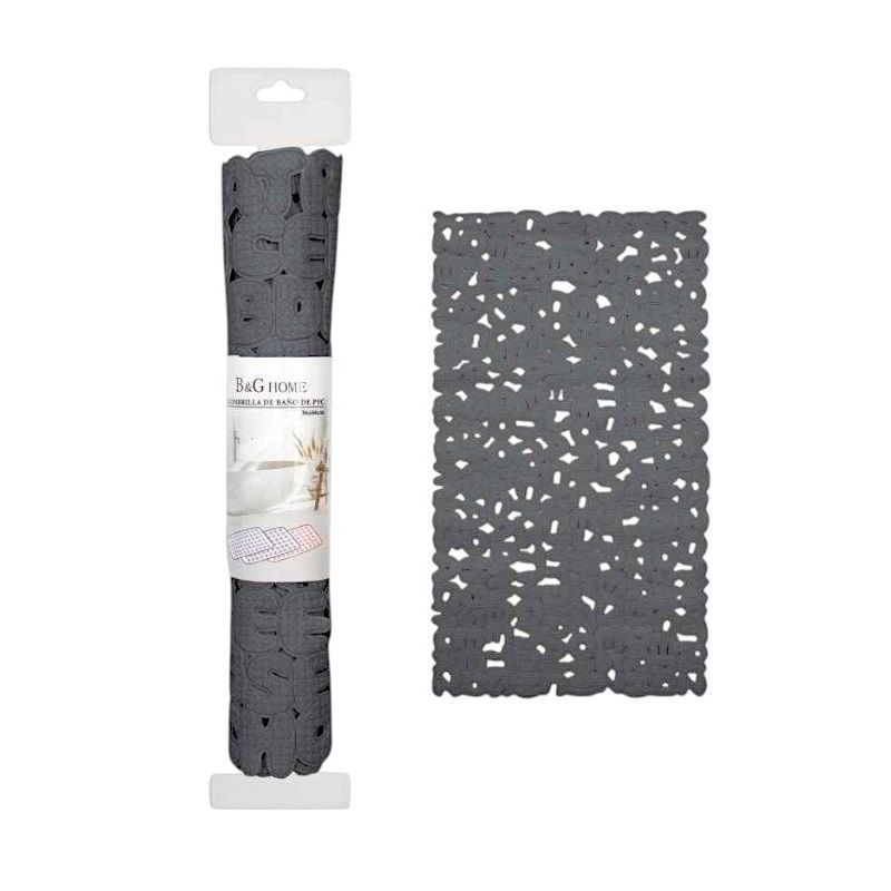 Αντιολισθητικό πατάκι μπάνιου – M0831 – 36x66cm – Grey – 21074