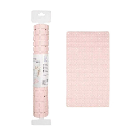 Αντιολισθητικό πατάκι μπάνιου – M0826 – 36x66cm – Light Pink – 21087