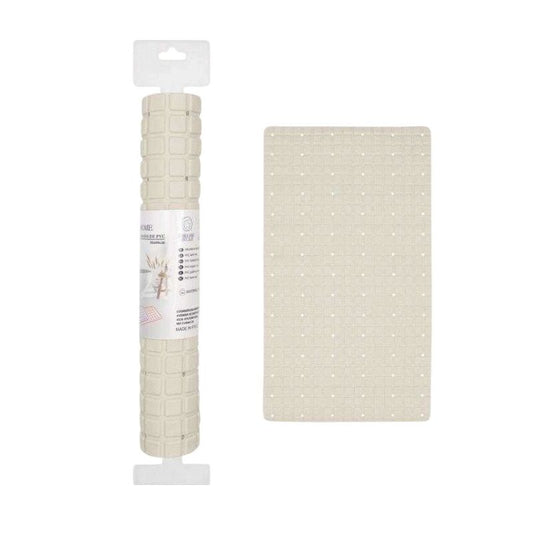 Αντιολισθητικό πατάκι μπάνιου – M0832 – 36x66cm – Beige – 21091
