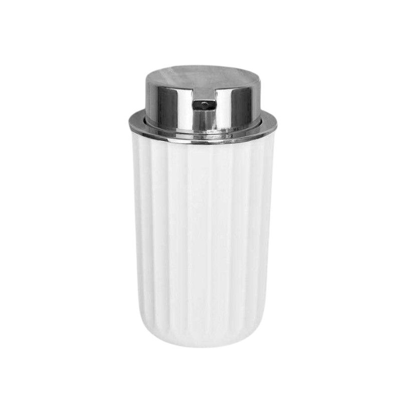 Θήκες κρεμοσάπουνου Dispenser πλαστικές – Σετ 5pcs – White – 21523
