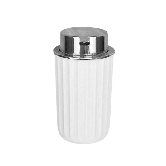 Θήκες κρεμοσάπουνου Dispenser πλαστικές – Σετ 5pcs – White – 21523