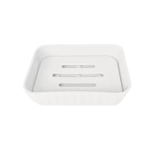 Σαπουνοθήκες μπάνιου πλαστικές – Σετ 9pcs – White – 21532