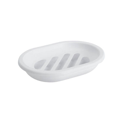 Σαπουνοθήκες μπάνιου πλαστικές – Σετ 9pcs – White – 21544