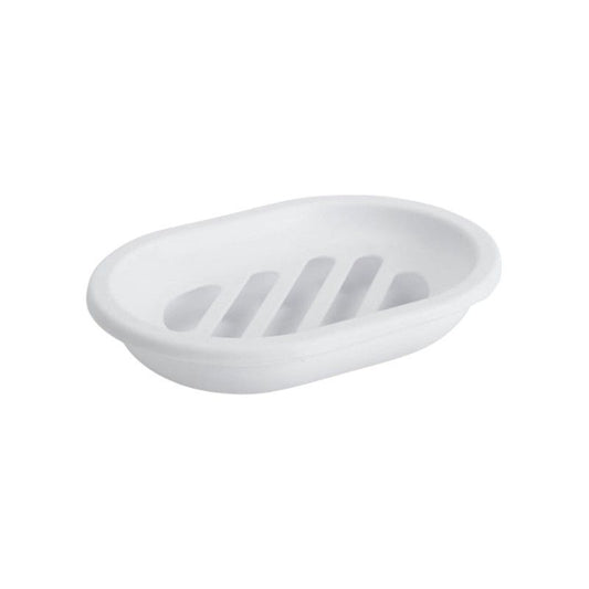 Σαπουνοθήκες μπάνιου πλαστικές – Σετ 9pcs – White – 21544
