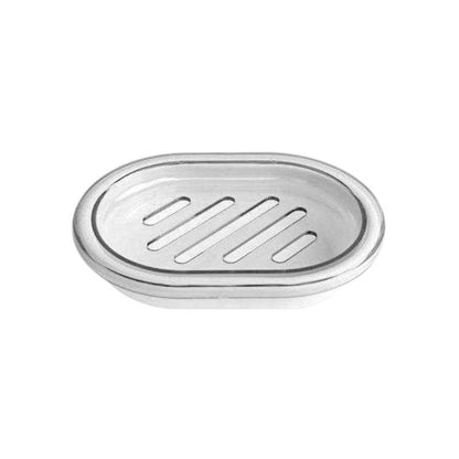 Σαπουνοθήκες μπάνιου πλαστικές – Σετ 9pcs – White – 21550