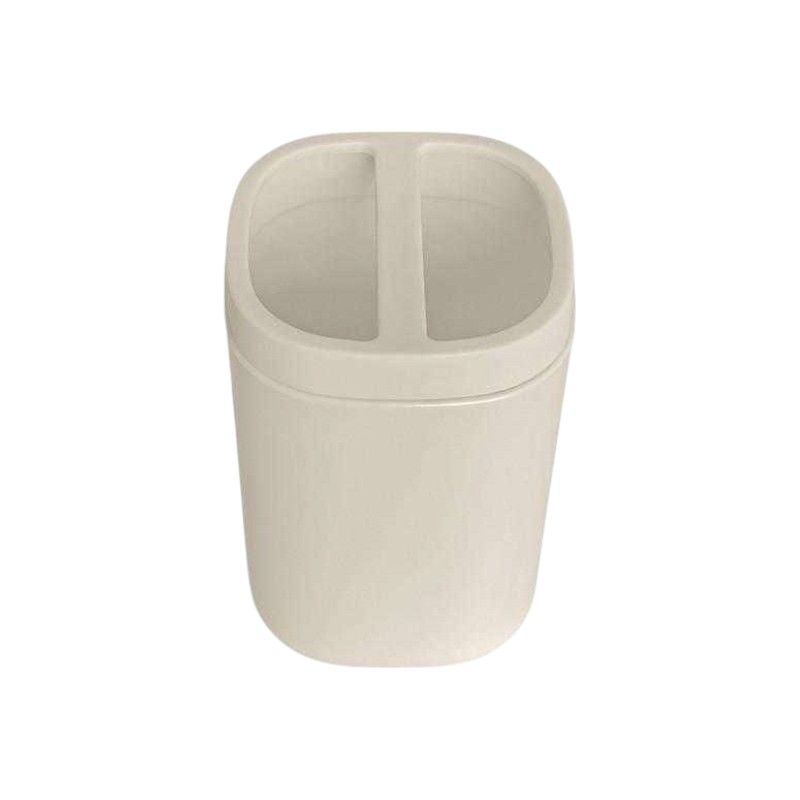 Θήκες οδοντόβουρτσας πλαστικές σε σετ 5Χ – Beige – 21554