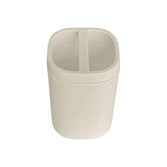 Θήκες οδοντόβουρτσας πλαστικές σε σετ 5Χ – Beige – 21554