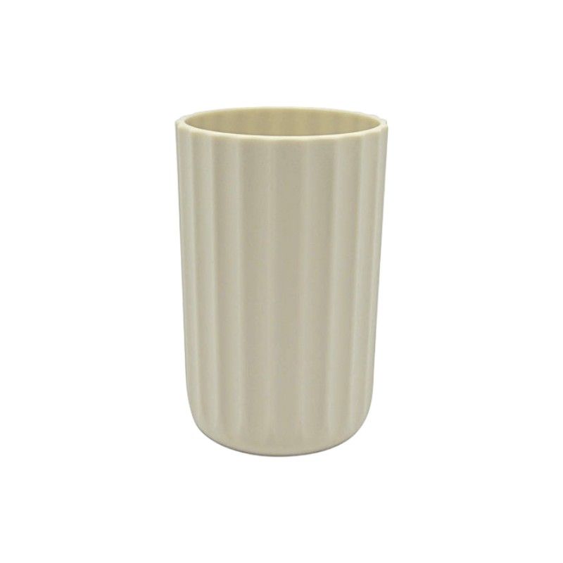 Θήκες οδοντόβουρτσας πλαστικές σε σετ 5Χ – Beige – 21561