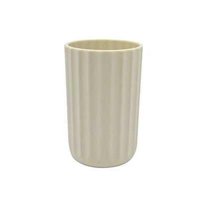 Θήκες οδοντόβουρτσας πλαστικές σε σετ 5Χ – Beige – 21561
