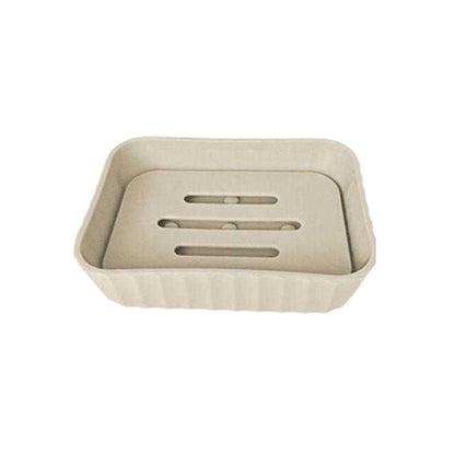 Σαπουνοθήκες μπάνιου πλαστικές – Σετ 9pcs – Beige – 21568