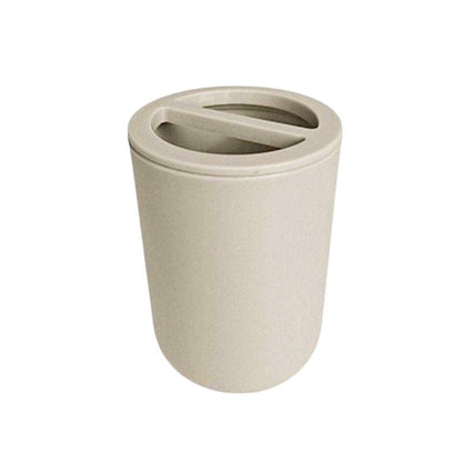 Θήκες οδοντόβουρτσας πλαστικές σε σετ 5Χ – Beige – 21572