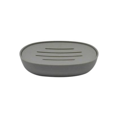 Σαπουνοθήκες μπάνιου πλαστικές – Σετ 9pcs – Grey – 21592