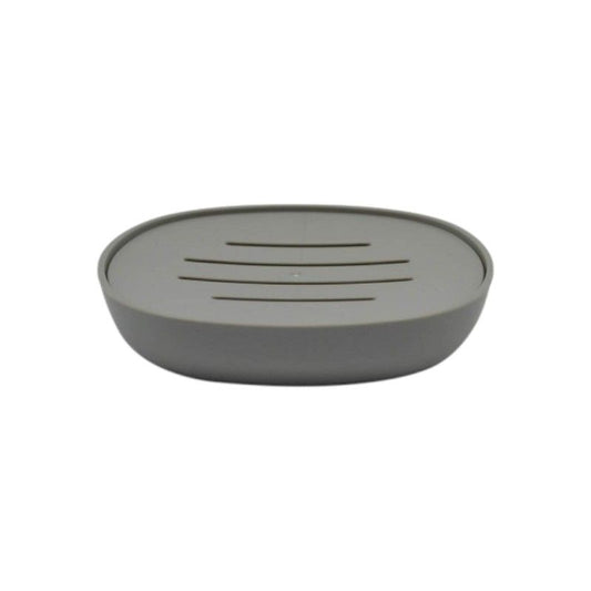 Σαπουνοθήκες μπάνιου πλαστικές – Σετ 9pcs – Grey – 21592