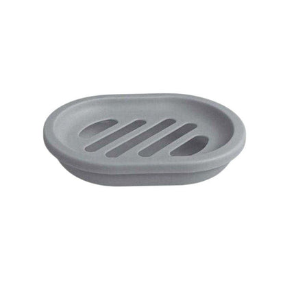Σαπουνοθήκες μπάνιου πλαστικές – Σετ 9pcs – Grey – 21616