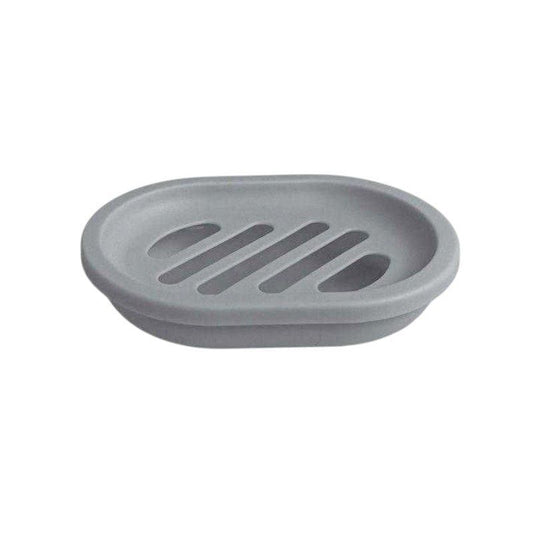 Σαπουνοθήκες μπάνιου πλαστικές – Σετ 9pcs – Grey – 21616
