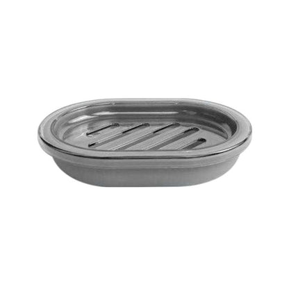 Σαπουνοθήκες μπάνιου πλαστικές – Σετ 9pcs – Grey – 21622