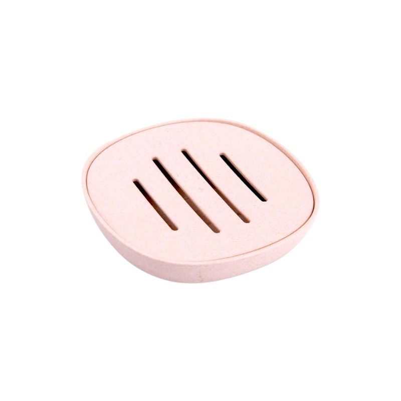 Σαπουνοθήκες μπάνιου πλαστικές – Σετ 9pcs – Light Pink – 21628