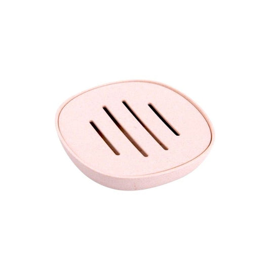 Σαπουνοθήκες μπάνιου πλαστικές – Σετ 9pcs – Light Pink – 21628