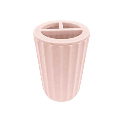Θήκες οδοντόβουρτσας πλαστικές σε σετ 5Χ – Light Pink – 21632