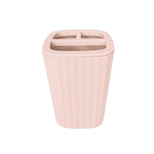 Θήκες οδοντόβουρτσας πλαστικές σε σετ 5Χ – Light Pink – 21638