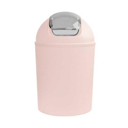 Κάδος απορριμμάτων μπάνιου πλαστικός – Light Pink – 21653