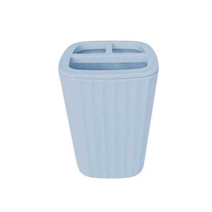 Θήκες οδοντόβουρτσας πλαστικές σε σετ 5Χ – Light Blue – 21674