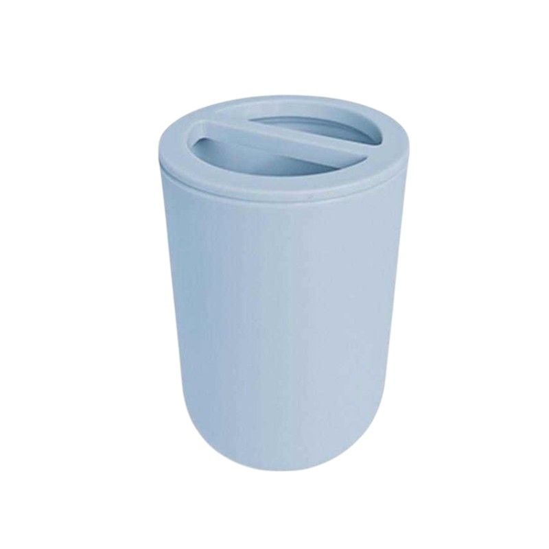 Θήκες οδοντόβουρτσας πλαστικές σε σετ 5Χ – Light Blue – 21680