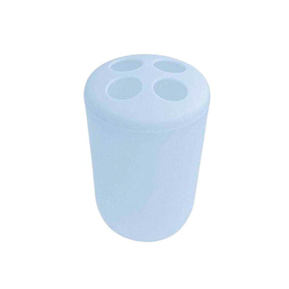 Θήκες οδοντόβουρτσας πλαστικές σε σετ 5Χ – Light Blue – 21686