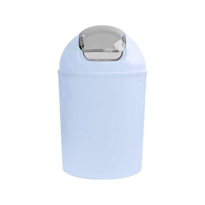Κάδος απορριμμάτων μπάνιου πλαστικός – Light Blue – 21689
