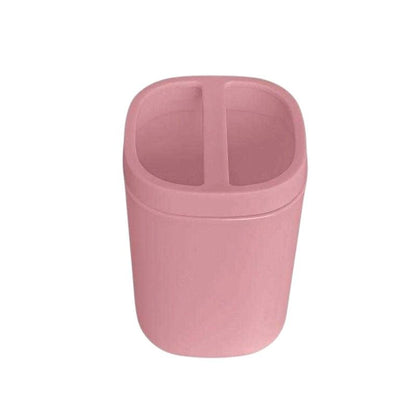 Θήκες οδοντόβουρτσας πλαστικές σε σετ 5Χ – Pink – 21734