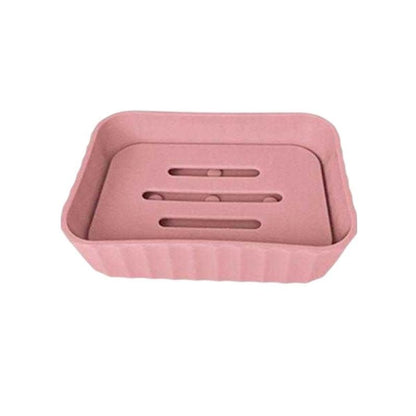 Σαπουνοθήκες μπάνιου πλαστικές – Σετ 9pcs – Pink – 21748