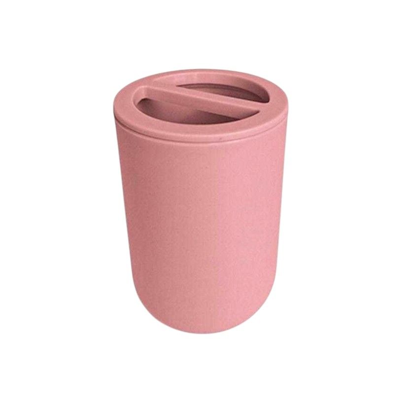 Θήκες οδοντόβουρτσας πλαστικές σε σετ 5Χ – Pink – 21752