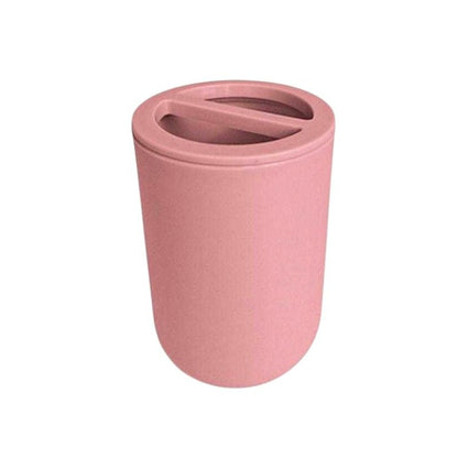 Θήκες οδοντόβουρτσας πλαστικές σε σετ 5Χ – Pink – 21752