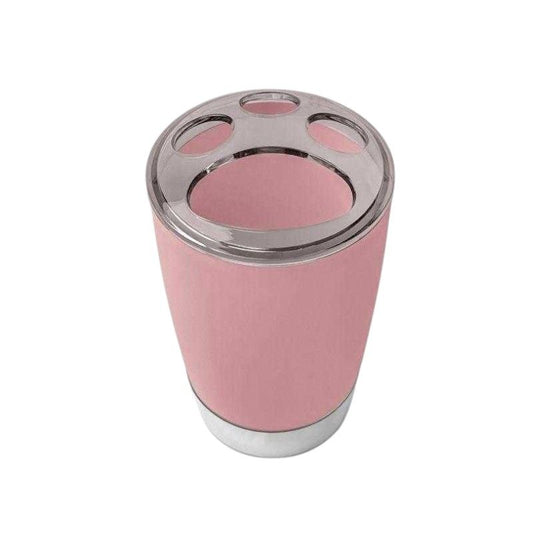 Θήκες οδοντόβουρτσας πλαστικές σε σετ 5Χ – Pink – 21764