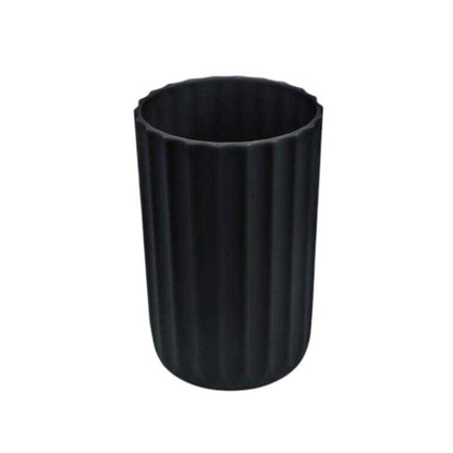 Θήκες οδοντόβουρτσας πλαστικές σε σετ 5Χ – Black – 21777