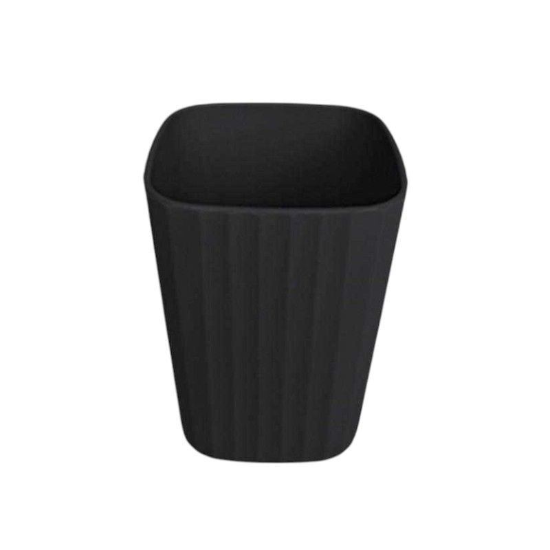 Θήκες οδοντόβουρτσας πλαστικές σε σετ 5Χ – Black – 21783