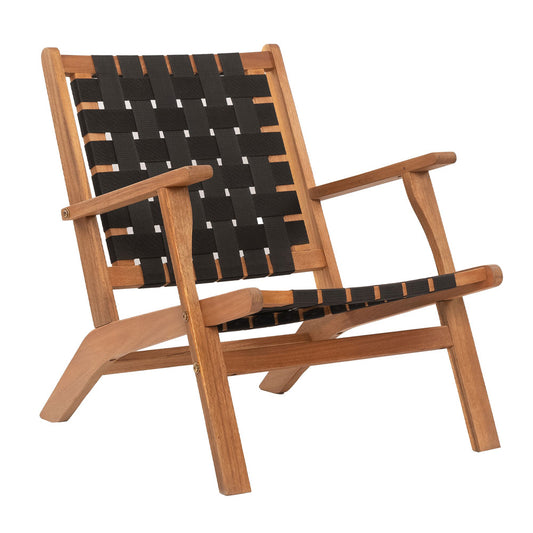 HASTAG ΚΑΡΕΚΛΑ ΜΑΥΡΟ ΦΥΣΙΚΟ 60x76xH73cm