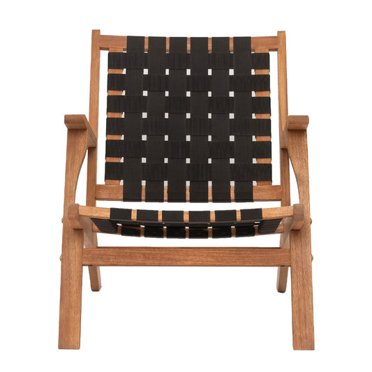 HASTAG ΚΑΡΕΚΛΑ ΜΑΥΡΟ ΦΥΣΙΚΟ 60x76xH73cm