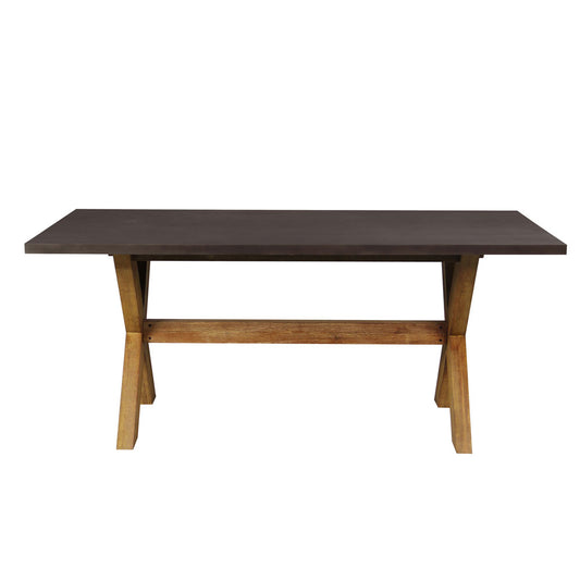 POMPEI ΤΡΑΠΕΖΙ RUST RED 200x100x74.5