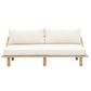 SIESTA ΚΑΝΑΠΕΣ ΚΡΕΒΑΤΙ ΦΥΣΙΚΟ CREAM 180x80x59