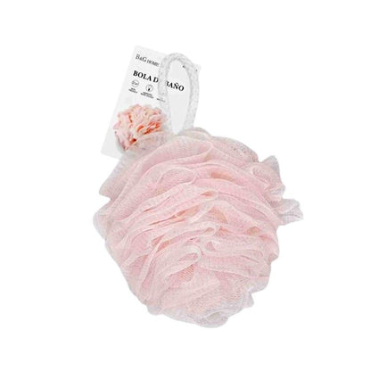 Σφουγγάρια μπάνιου δίχτυ σε σετ 5Χ – Light Pink – 24965